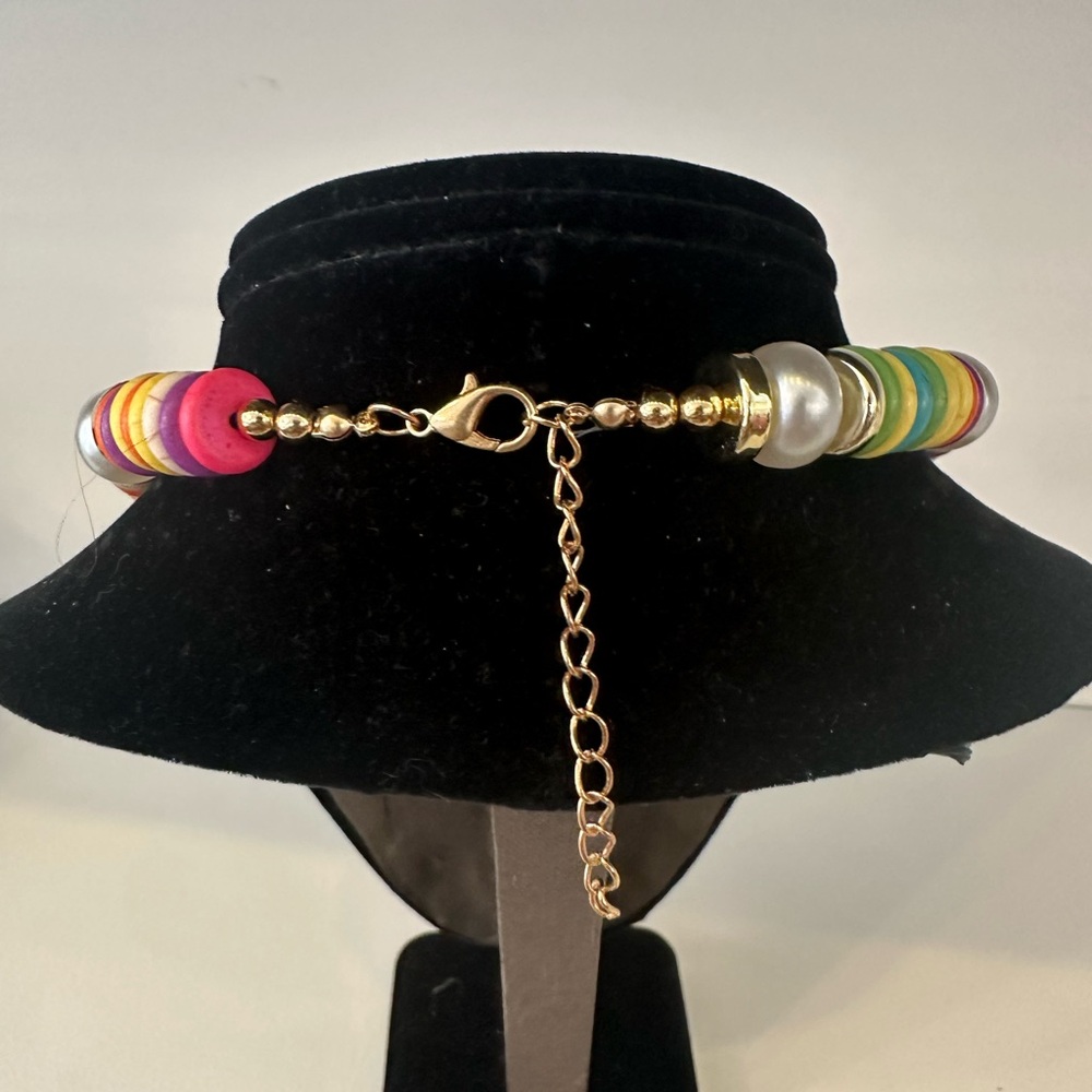 Multicolor Necklace & Bracelet Set - Picture 4 of 5